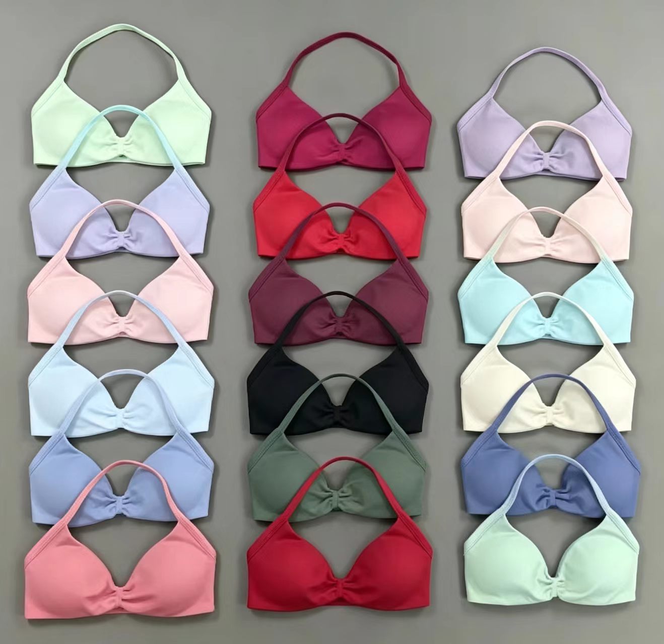 Crop Top Crochet - DF Sportbeha Push-up met bandjes, sexy