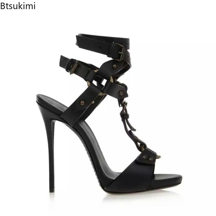 Sexy Circle Cross Strappy Glad - Sandal Strappy Heeled recensie en prijs