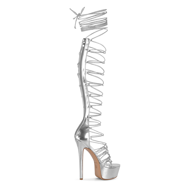 Onlymaker Sliver Peep Toe Vete - Sandal Strappy Heeled recensie en prijs