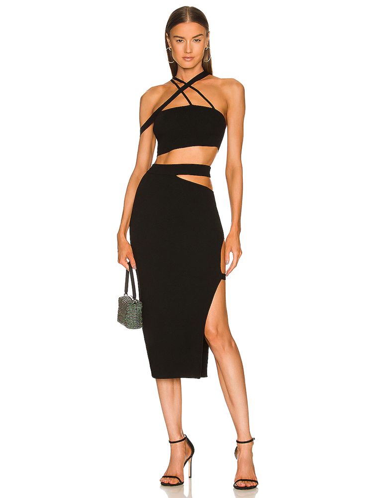 Vrouwen Bandage Pak 2022 Zomer - Crop Top Crochet recensie en prijs