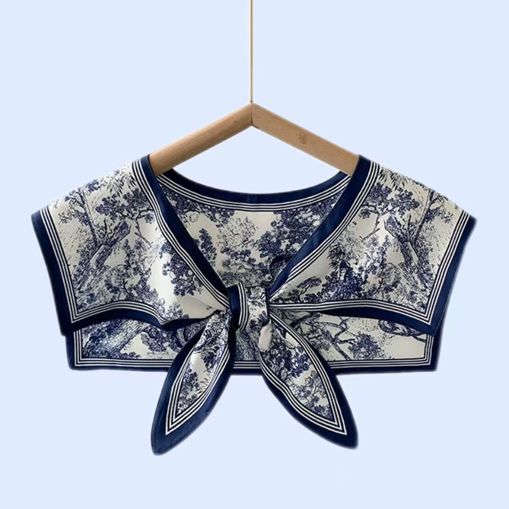 Veelzijdige zijden sjaal voor  - Blouse Off Shoulder recensie en prijs