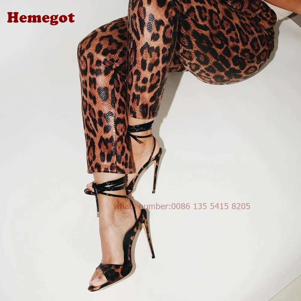 Luipaardprint Stiletto Sandale - Sandal Strappy Heeled recensie en prijs